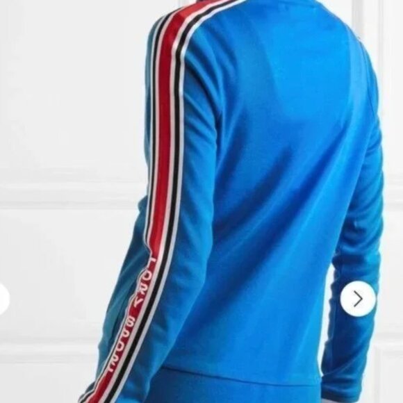 Tory Burch Sport Side Stripe Track Jacket XL - Picture 2 of 8